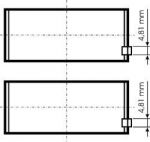 Kolbenschmidt 77844610 комплект вкладышей на RENAULT TRUCKS Kerax
