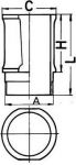 KOLBENSCHMIDT Гильза Citroen/Peugeot XU5/XU7/XU9 d83.0 STD KS (89301110)