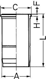 Kolbenschmidt 89886110 гильза цилиндра на VOLVO FM