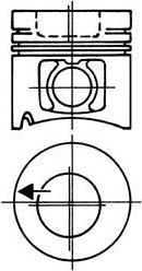 KOLBENSCHMIDT поршень двигателя 128мм (93484602)
