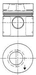 Kolbenschmidt 93964610 поршень на MERCEDES-BENZ LK/LN2
