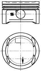 Kolbenschmidt 94301600 поршень на SSANGYONG KORANDO (KJ)