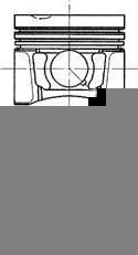 KOLBENSCHMIDT Поршень двигателя, комплект (94347600)