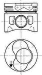 KOLBENSCHMIDT Поршнекомплект VAG 2.5TDI AAT/ABP/AEL/ACV 1/2Cyl (94429720)