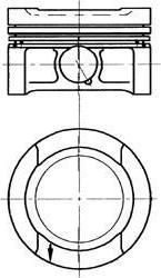 KOLBENSCHMIDT Поршнекомплект AUDI 81,01 AUDI/SEAT/SKODA/VW 1.6 mot.ADP/AEH/AEK/AHL/A (94503700)