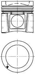 KOLBENSCHMIDT Поршнекомплект двигателя (94705600)