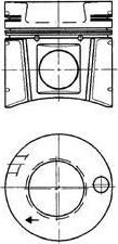 Kolbenschmidt 94956600 поршень на MERCEDES-BENZ SK
