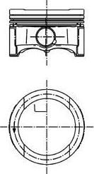 Kolbenschmidt 99792600 поршень на SKODA OCTAVIA (1Z3)