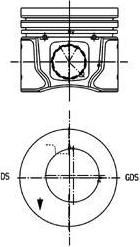 Kolbenschmidt 99963620 поршень на FORD FOCUS II седан (DA_)