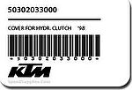 KTM 50302033000 Крышка бачка сцепления