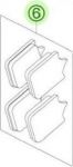 KTM 61013030000 Колодки тормозные