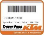 KTM 61310151038 Звезда задняя ktm 1290 superduke r 38 зубов