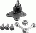 LEMFORDER Шаровая опора лев. VAG VW Polo 01-/SEAT Ibiza/Cordoba 99-/SKODA Fabia (6Q0407365A, 2552402)