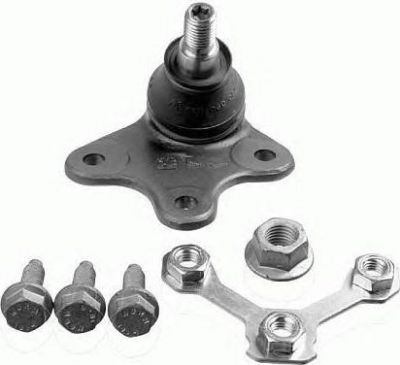 LEMFORDER Шаровая опора лев. VAG VW Polo 01-/SEAT Ibiza/Cordoba 99-/SKODA Fabia (6Q0407365A, 2552402)