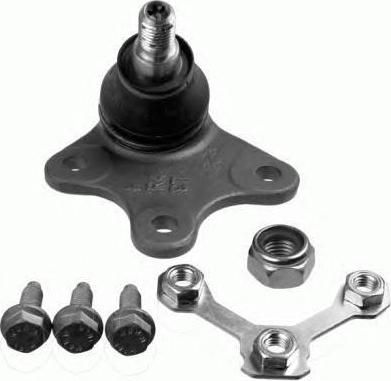 LEMFORDER Опора шаровая VW POLO /SKODA FABIA (6Q0407366A, 2552502)