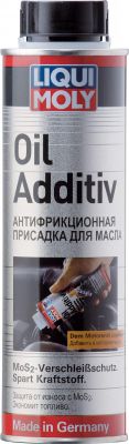 LIQUI MOLY Антификционная присадка с дисульфидом молибдена в мот. масло Oil Additiv