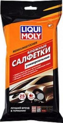Liqui Moly Влажные салфетки универсальные LIQUI MOLY REINIGUNGSTUCHER (25 листов) (77165)
