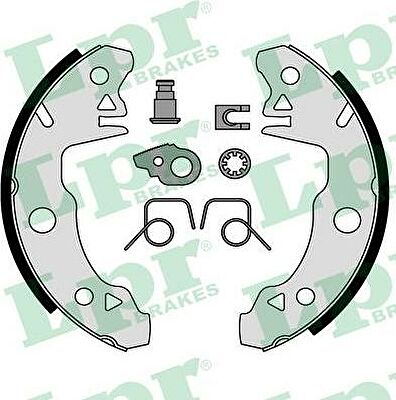 LPR 00521 комплект тормозных колодок на PEUGEOT 104