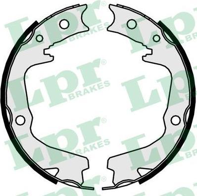 LPR 01031 Колодки тормозные барабанные SUBARU FORESTER 2.0-2.5 97-/IMPREZA 1.6-2.5 92- (266947G010)