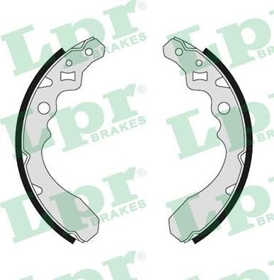 LPR 05650 Колодки тормозные барабанные DAIHATSU CHARADE/CUORE/MOVE/SIRION/YRV (449587203) LPR 05650 Колодки тормозные барабанные DAIHATSU CHARADE/CUORE/MOVE/SIRION/YRV (449587203)