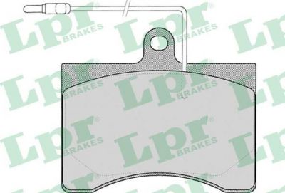 LPR 05P008 комплект тормозных колодок, дисковый тормоз на FIAT 242-SERIE автобус (242_)