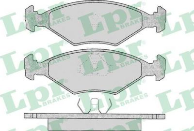 LPR 05P016 комплект тормозных колодок, дисковый тормоз на FIAT ELBA (146_)