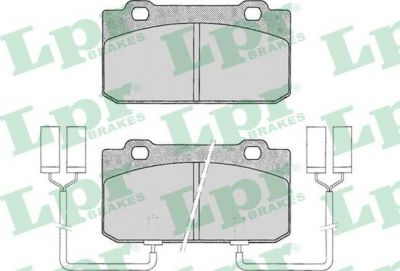 LPR 05P018 комплект тормозных колодок, дисковый тормоз на ALFA ROMEO 33 (905)