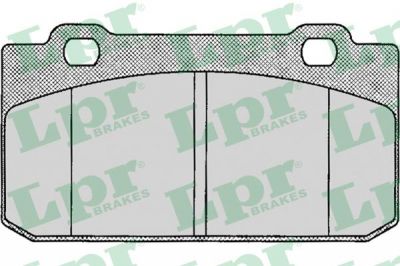 LPR 05P020 комплект тормозных колодок, дисковый тормоз на ALFA ROMEO ARNA (920)