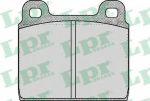 LPR 05P026 Колодки тормозные дисковые VOLKSWAGEN T 2/3 1.6-2.0 -92 передние (251698151E)