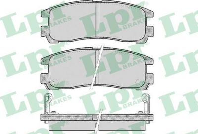 LPR 05P043 Колодки тормозные зад Galant Space Runner (X3516001)