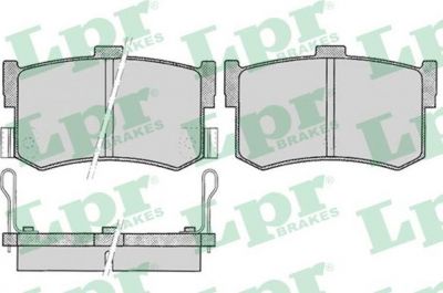 LPR 05P079 05P079 Дисковая тормозная колодка