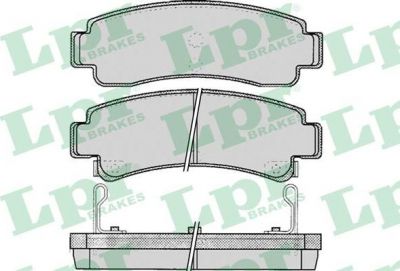 LPR 05P088 05P088 Дисковая тормозная колодка