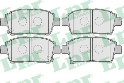 LPR 05P1003 Колодки тормозные передние TOYOTA COROLLA PRIUS YARIS 99- (446552170)