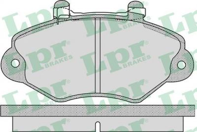 LPR 05P1066 05P1066 Дисковая тормозная колодка