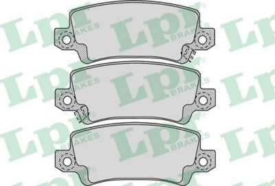 LPR 05P1068 Колодки тормозные задние TOYOTA COROLLA 1,4-1,6 2,0D 02-> (0446602160)