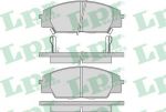 LPR 05P1070 Колодки тормозные дисковые Honda Civic -05 2.0 type R (45022S2AE10)