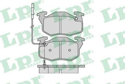 LPR 05P1108 05P1108 Дисковая тормозная колодка