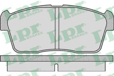 LPR 05P1110 05P1110 Дисковая тормозная колодка