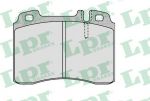 LPR 05P1131 Колодки тормозные передние MB W124 W210 R129 87-02 100x74x16mm (0024201920)