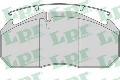 LPR 05P1152 комплект тормозных колодок, дисковый тормоз на ERF ECT