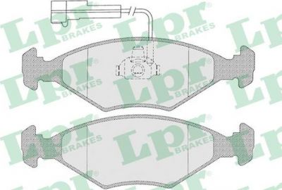 LPR 05P1203 05P1203 Дисковая тормозная колодка