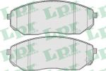 LPR 05P1207 Колодки тормозные дисковые KIA SORENTO 02- передние (GDB3343)