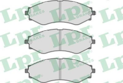 LPR 05P1209 05P1209 Дисковая тормозная колодка