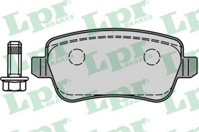 LPR 05P1218 05P1218 Дисковая тормозная колодка