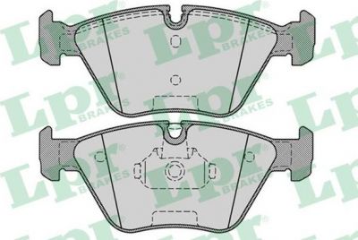 LPR 05P1251 Колодки тормозные дисковые E46 99-05/E83 04- передние (34113404362)