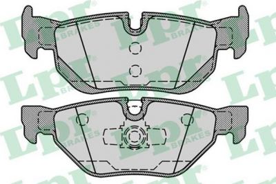 LPR 05P1252 Колодки тормозные задние E81 E87 E90 E91 E84 X1 (34216774692)