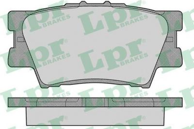LPR 05P1281 Колодки тормозные задние Toyota RAV 4 06> CAMRY 06> (0446633160)