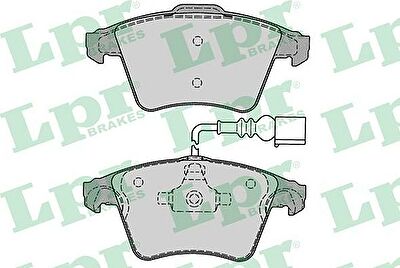LPR 05P1285 Колодки тормозные перед. VAG Touareg 10 02-> (7L6698151B)