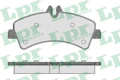 LPR 05P1294 Колодки тормозные зад. MB Sprinter(906) Crafter 06-> 2E0698451B (0044208120)