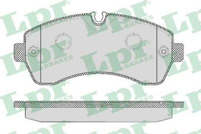 LPR 05P1295 Колодки тормозные перед. MB Sprinter VW Crafter 06-> 2E0698151C (0044208220)